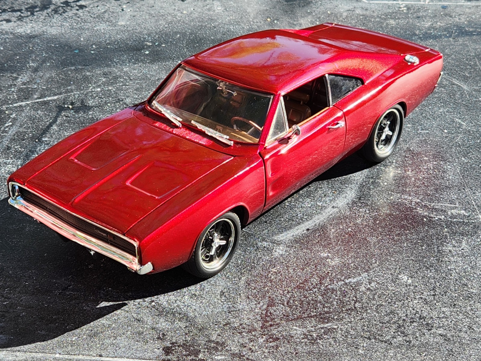 1/18 1968 Charger-CUSTOM BUILT/READ DESCRIPTION!!!