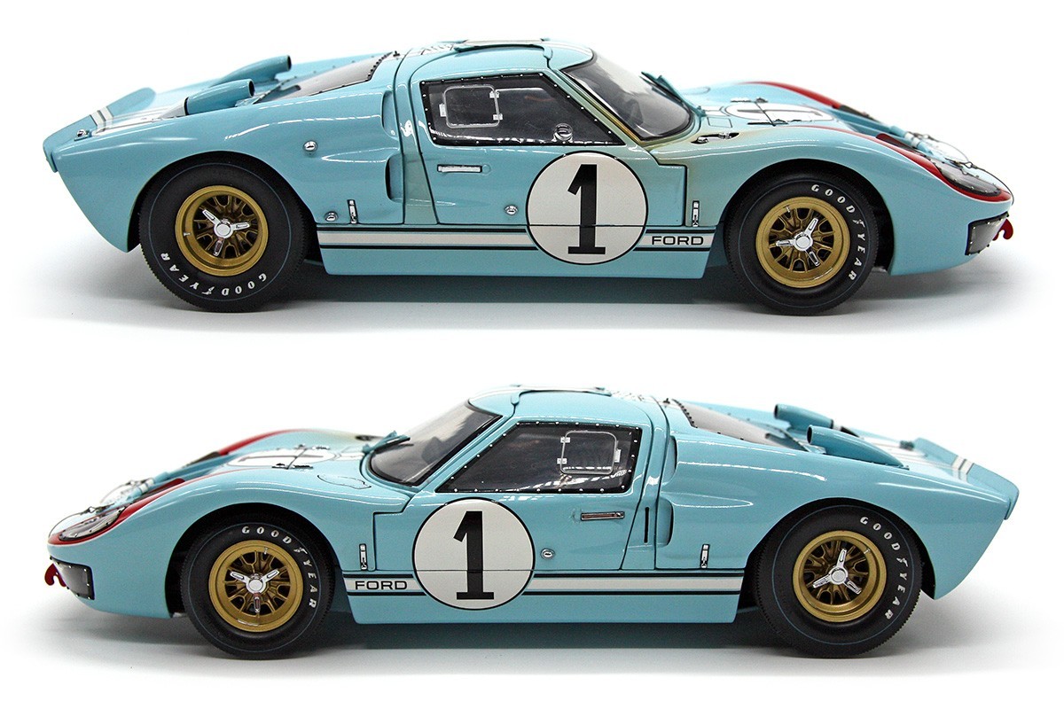 ’66 Ford GT40 MK II (1:18) “LeMans Gift Set” Diecast Cars (3), Exoto (#RLG18SC2)