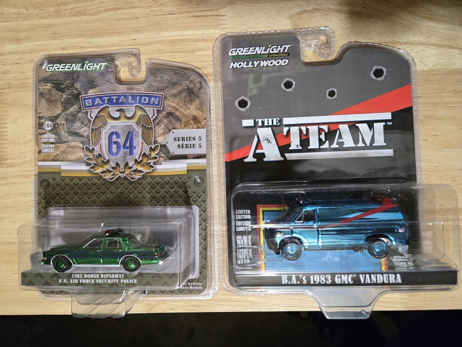 Greenlight Blue And Green Chases
