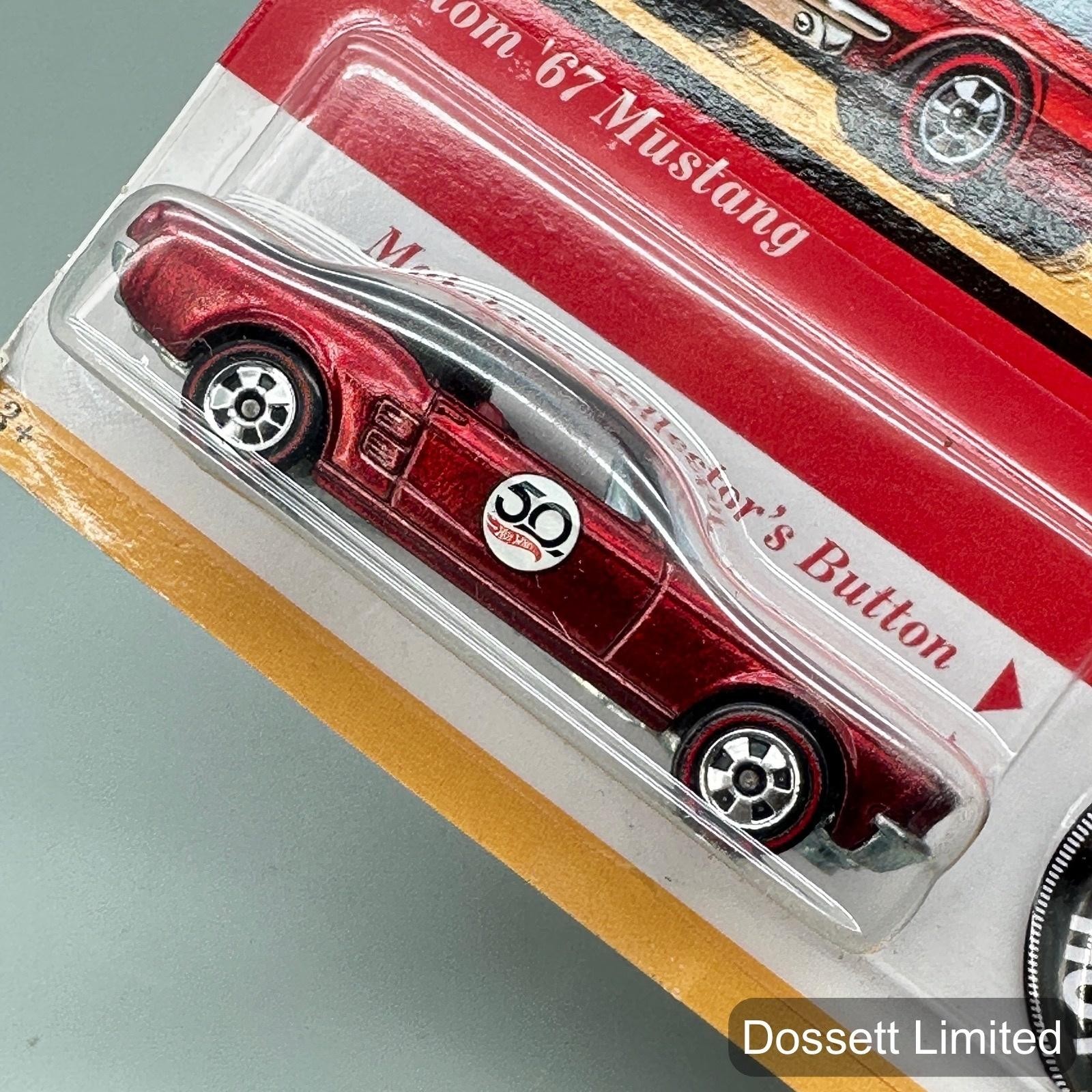 Hot Wheels 50th Anniversary Originals Redline Set of 5 Cars Buttons FTX83 2017