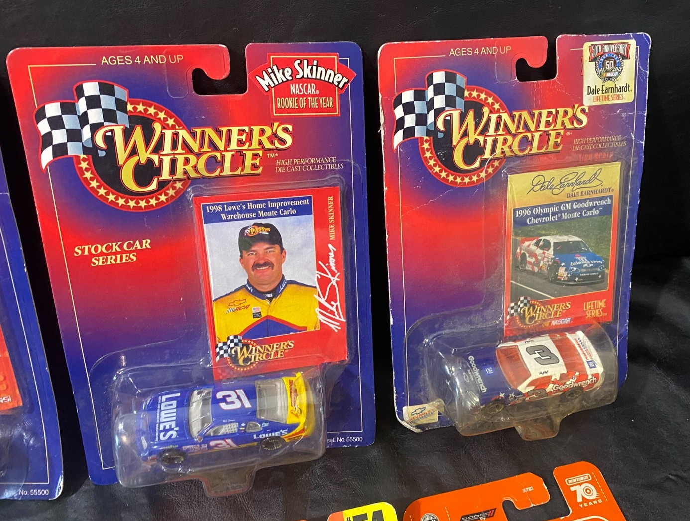Johnny Lightning Dragsters + Hot Wheels Pro Circuit + Winner’s Circle Earnhardt