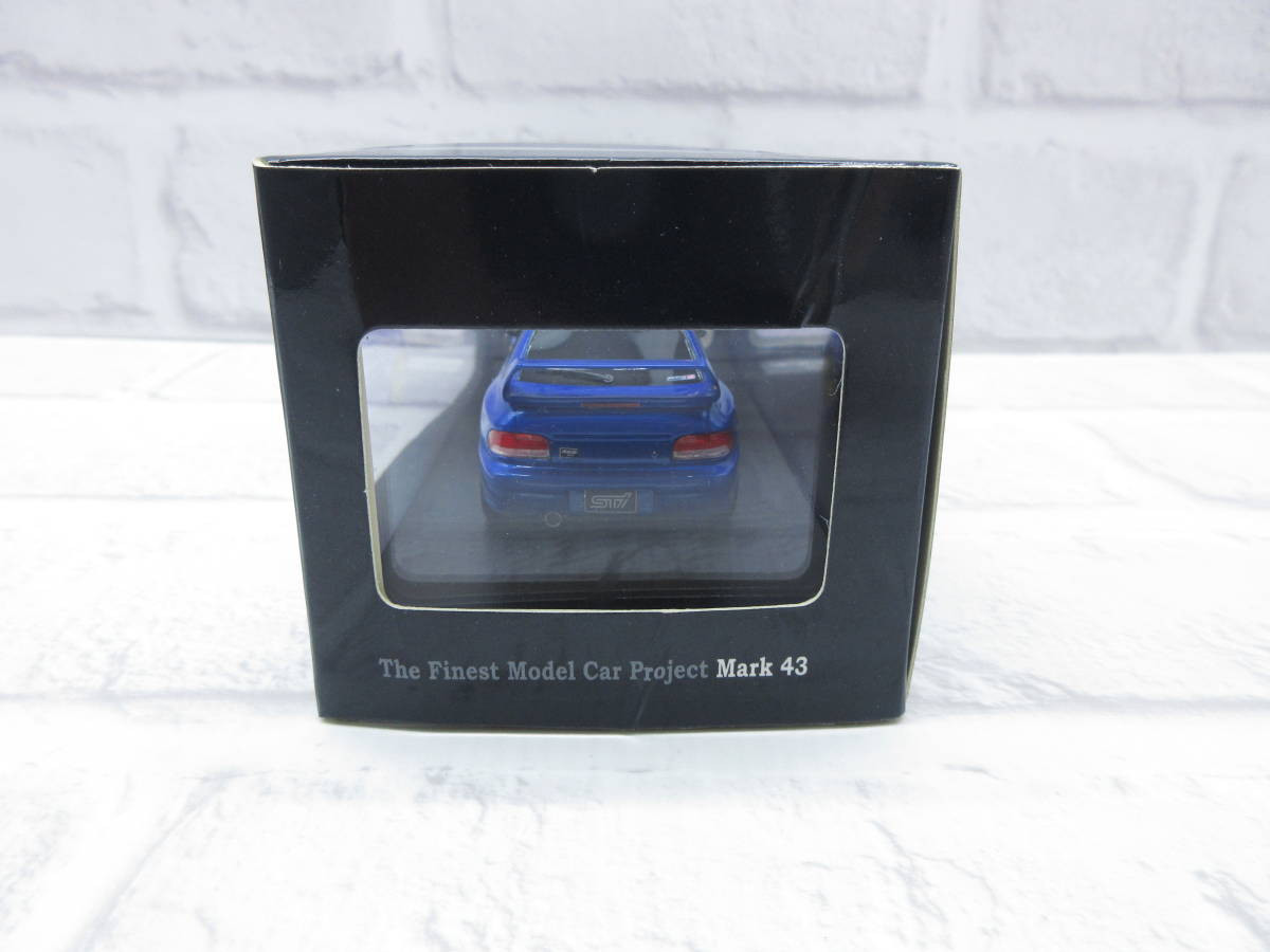 Miniature car 1/43 MARK43 Subaru Impreza 22B STi Version Customized Version