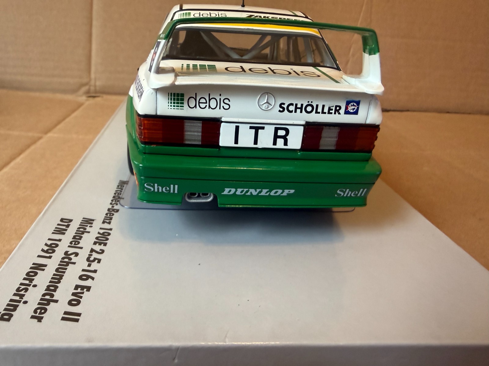 Mercedes-Benz 190E 2.5-16 Evo II #20 DTM 1991 Michael Schumacher 1:18 Werk83