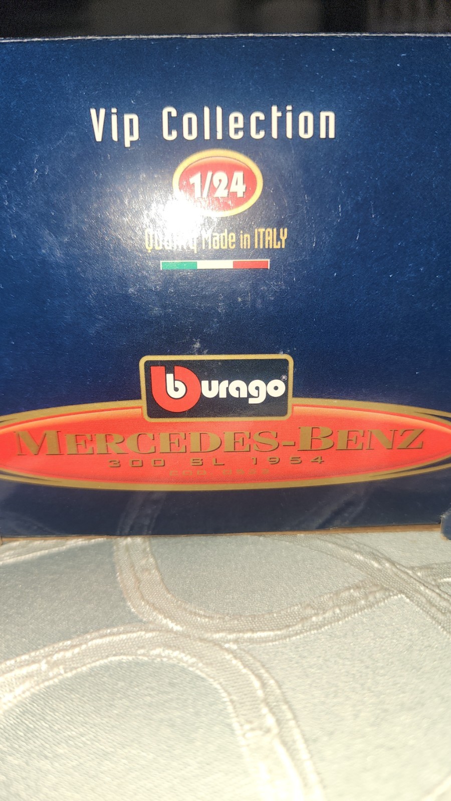 Bburago VIP Collection 1:24 Mercedes-Benz 300 SL 1954 Diecast Black Boxed