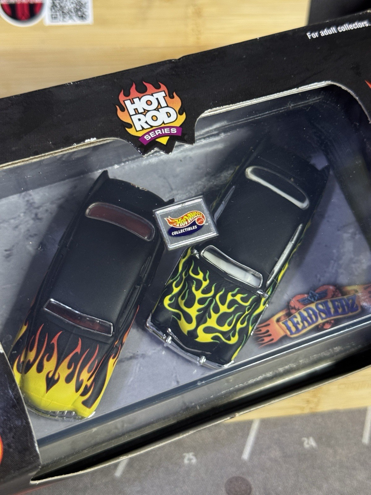 Hot Wheels Hot Rod Series Lead Sledz 1:64 2 cars 1949 Mercury Diecast Unopened