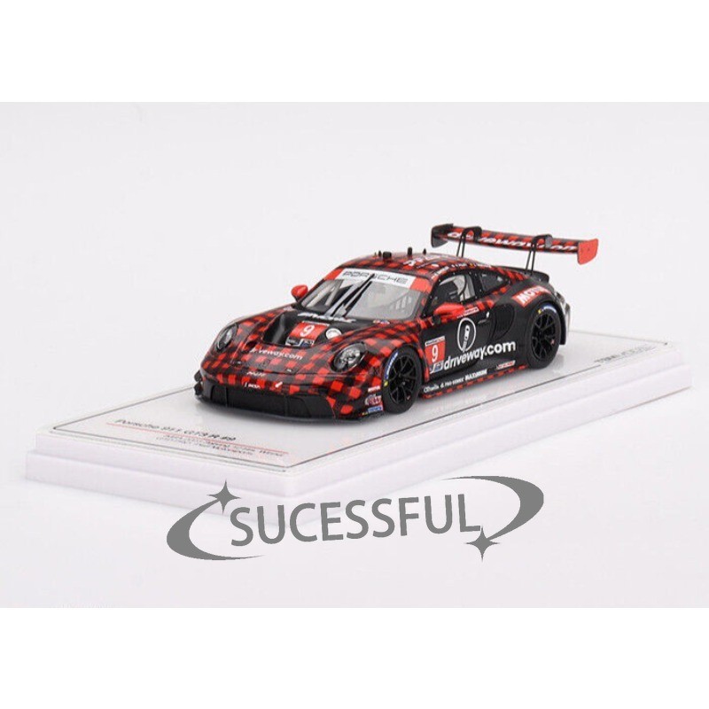 TSM 1/43 Porsche 911 GT3 R Pfaff Driveway.com #9 Diecast Model TSM430743