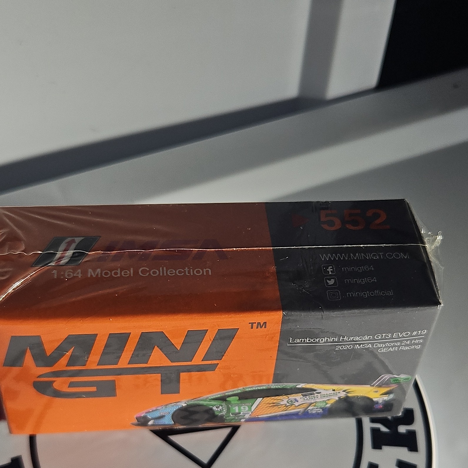MiniGT 1/64 Lamborghini Huracan GT3 EVO ’20 IMSA Daytona 24H MGT00552-L Sealed