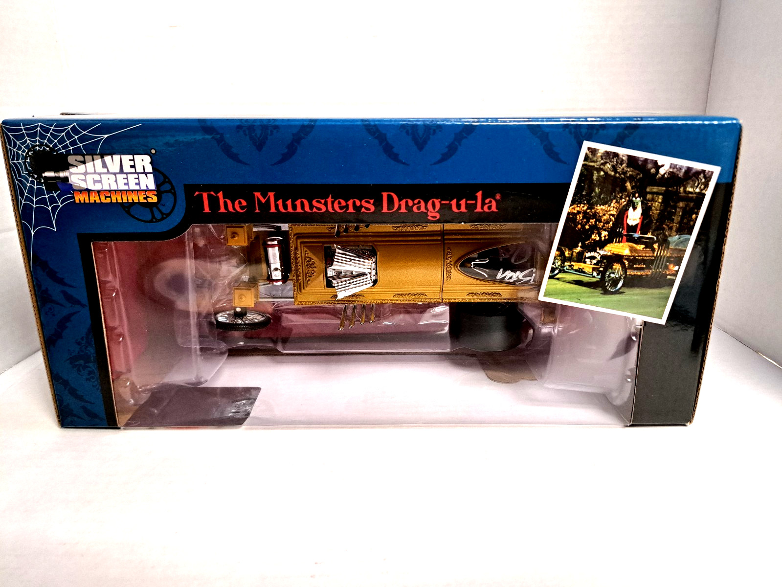 MUNSTERS DRAGULA 1/18 Scale DieCast Signed