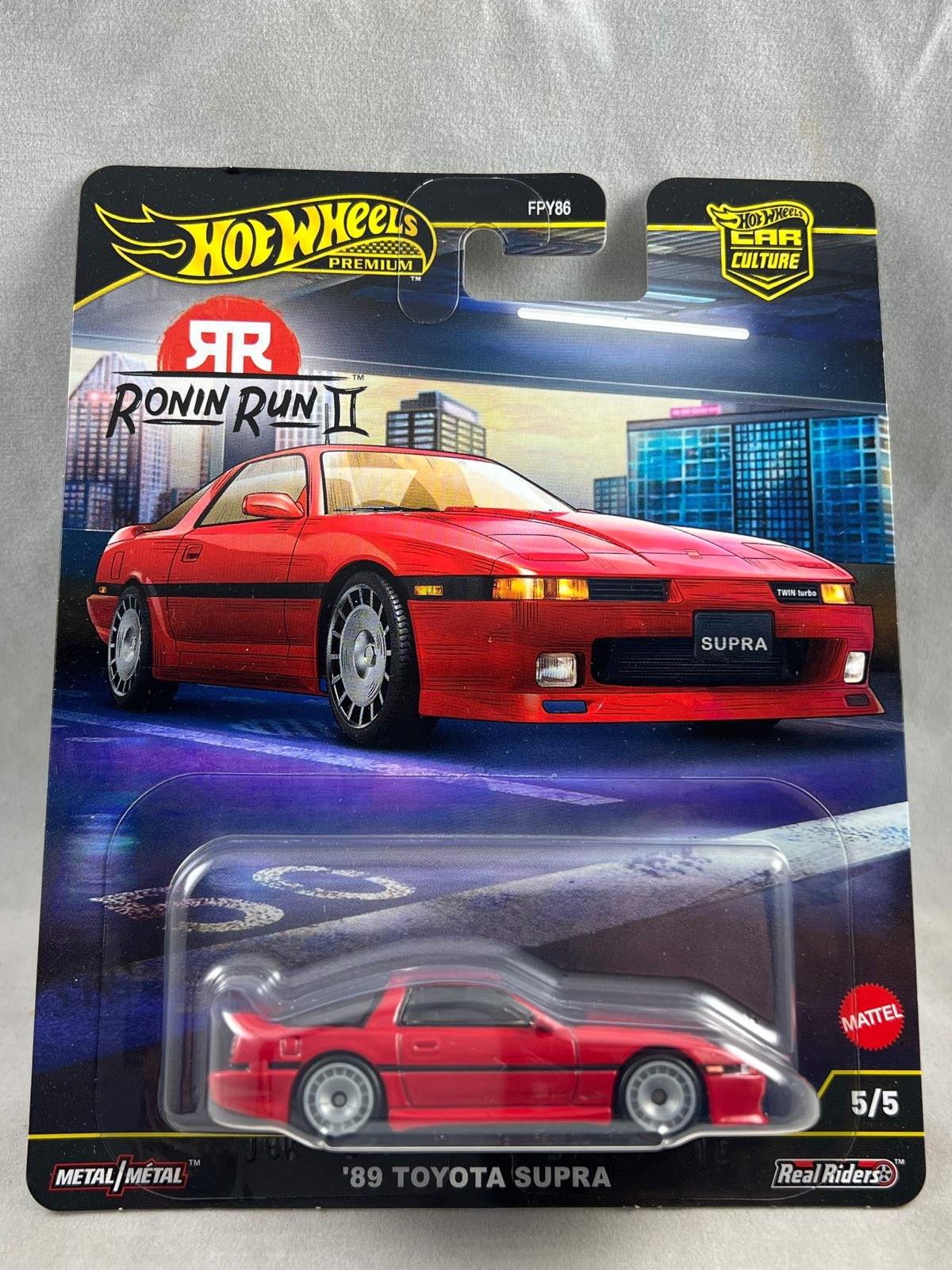 Hot Wheels Car Culture Ronin Run II Set of 5