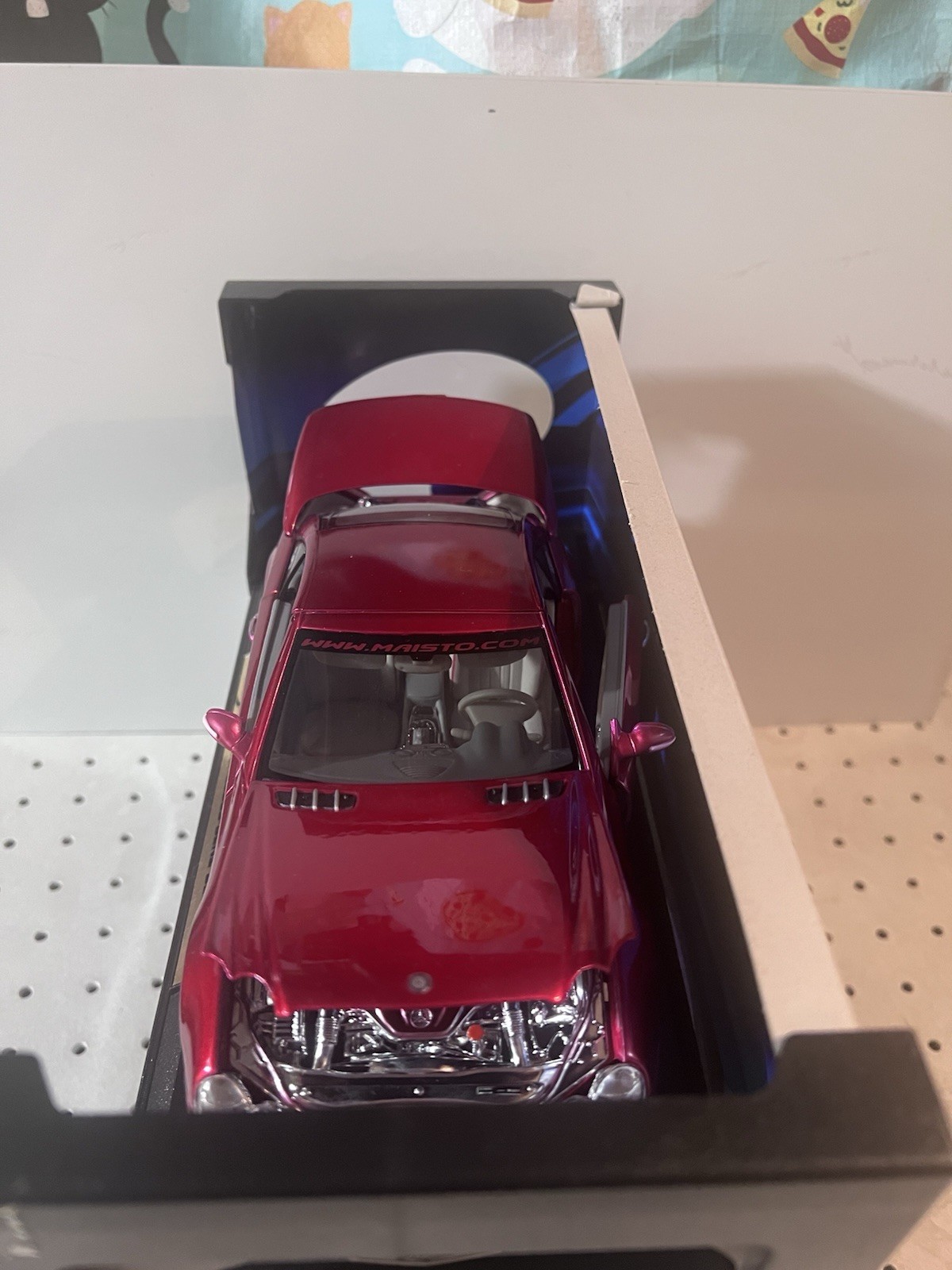 Maisto Special Edition 1:18 Mercedes-Benz SL55 AMG Diecast Car Red