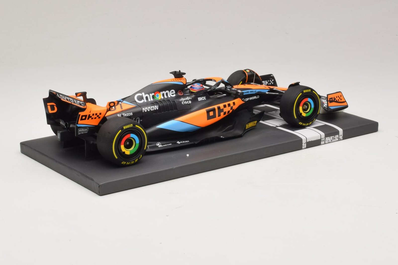 McLaren MCL60 #81 O. Piastri Hungarian GP 2023 Minichamps 1:18 | 537233081