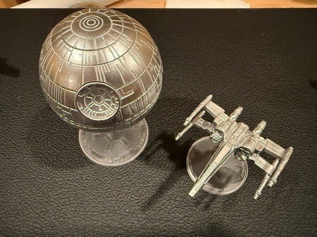 Hot Wheels Starships Star Wars Commemorative 1-9 Set Lot Death Star Set +Bonus