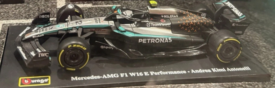 All new from Bburago Formula 1 cars 1:43 Ferrari, Mclaren, Red Bull and Mercedes