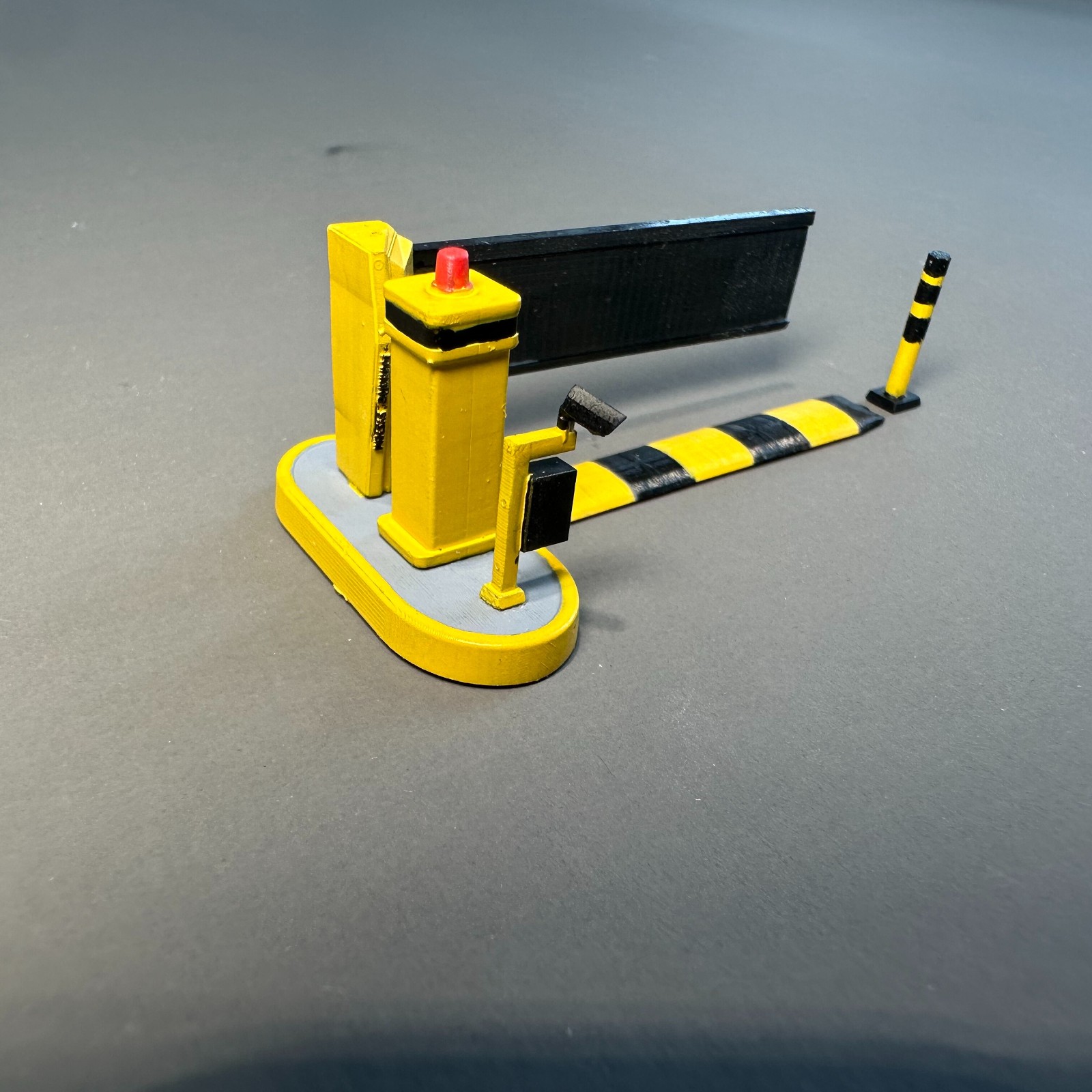 1/64 Parking Lot Toll Booth B Scene Model Accessories Auto Repair Workshop Props