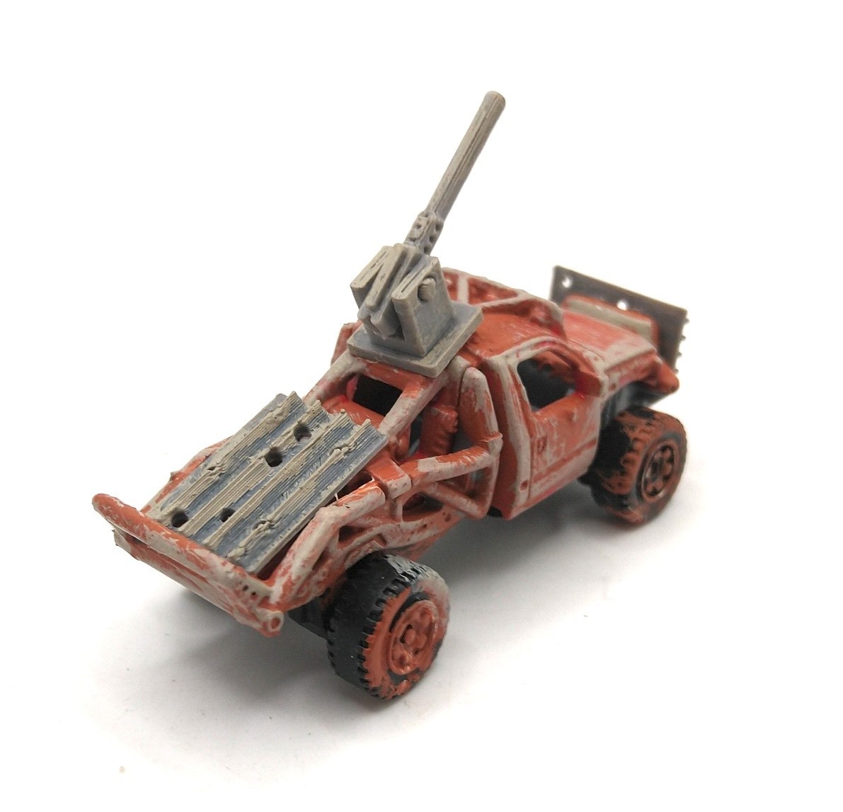 Custom Mad Max Zombie War Wasteland Road Warrior Truck 1/64 Hot Wheels Vehicle