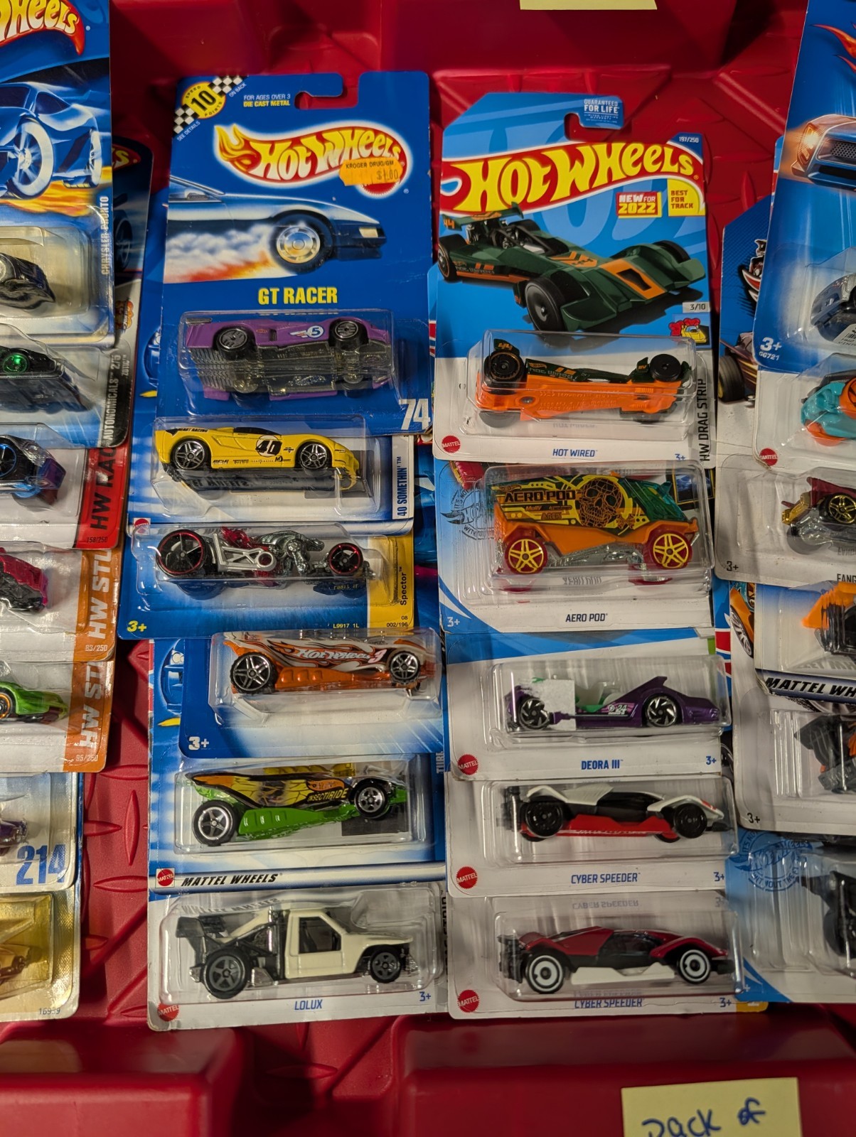 Matchbox And Hotwheels Lot #6 Hot Wheels Clearance Variety Metal 1:64 Blue card
