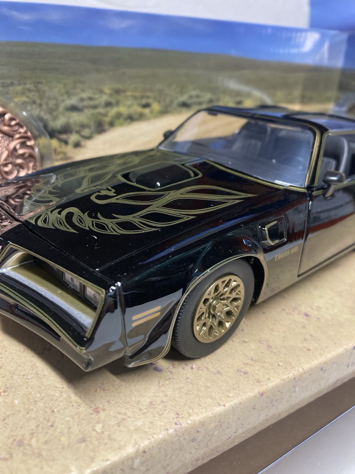 Smokey and the Bandit Jada Toys JAD30998 Car plus Ban One Coffee Mug ,Coaster