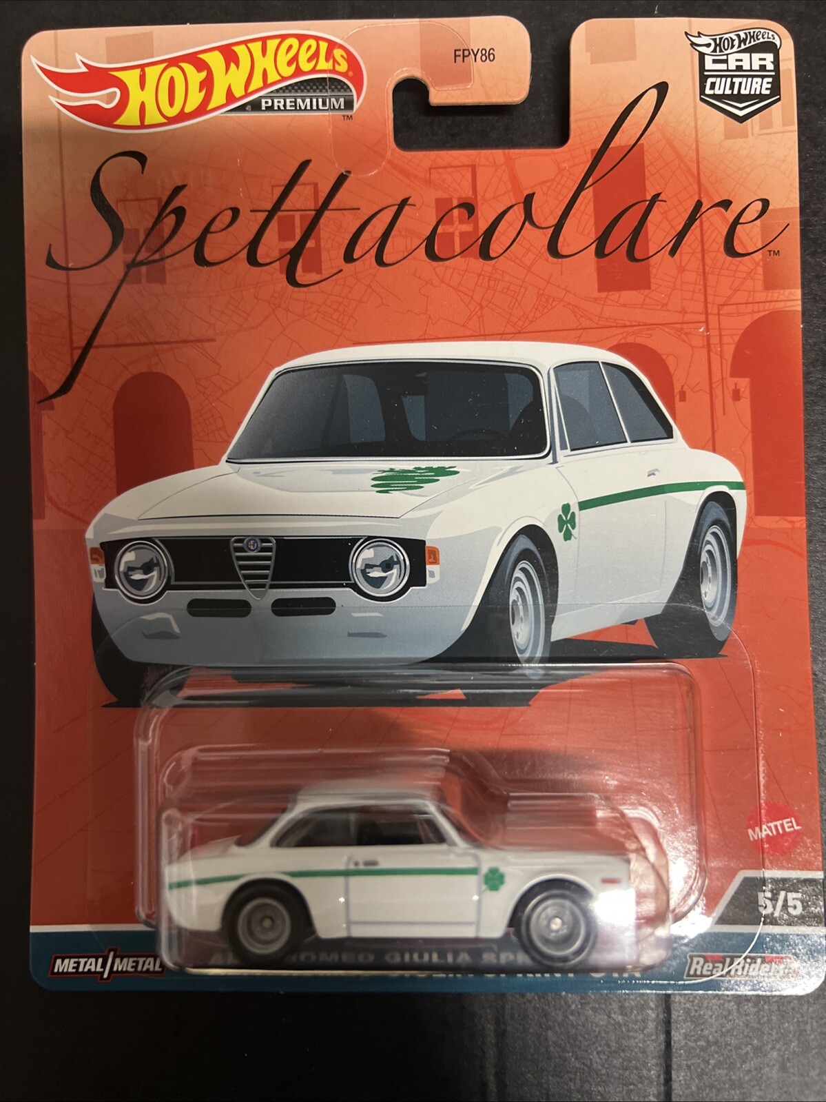 Mattel Hot Wheels Car Culture Spettacolare 1/64 Set of 6 Cars – FPY86-959B