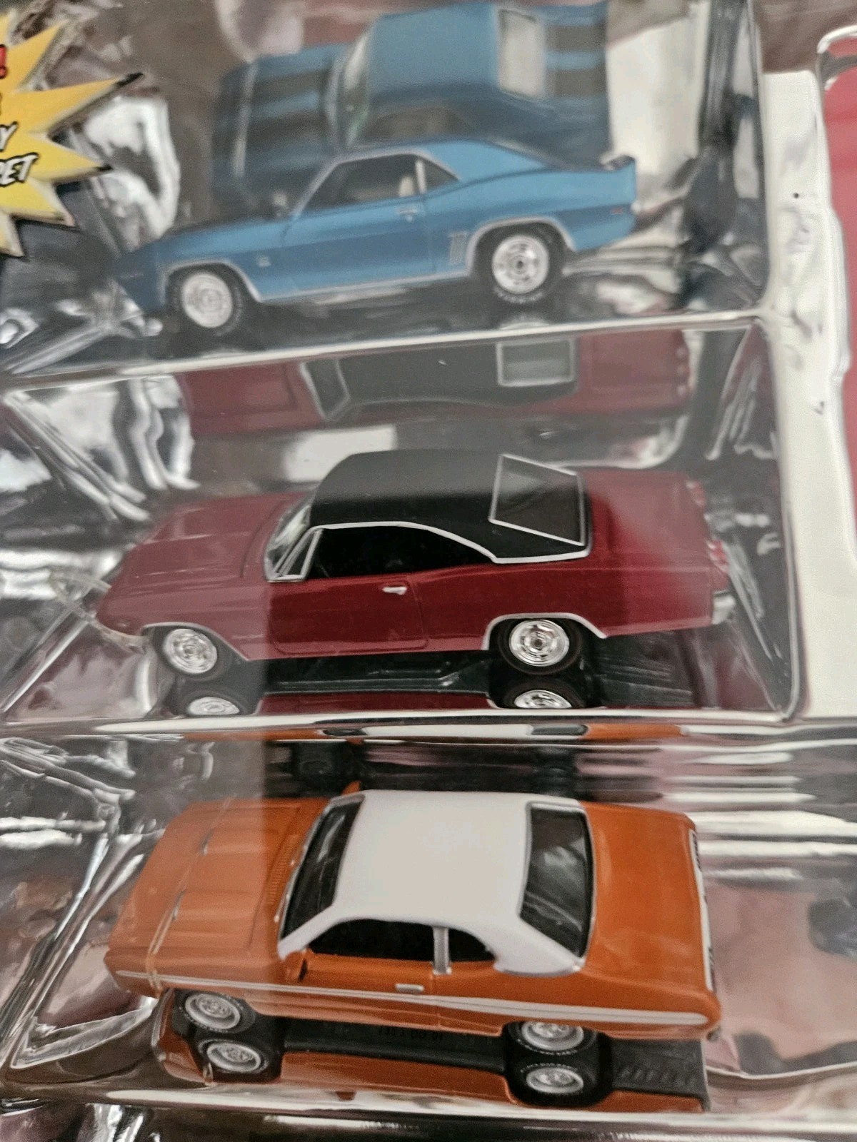 Johnny Lightning Muscle Cars U.S.A 10-Car Set 69 Camaro 442 AAR Cuda Amx Demon