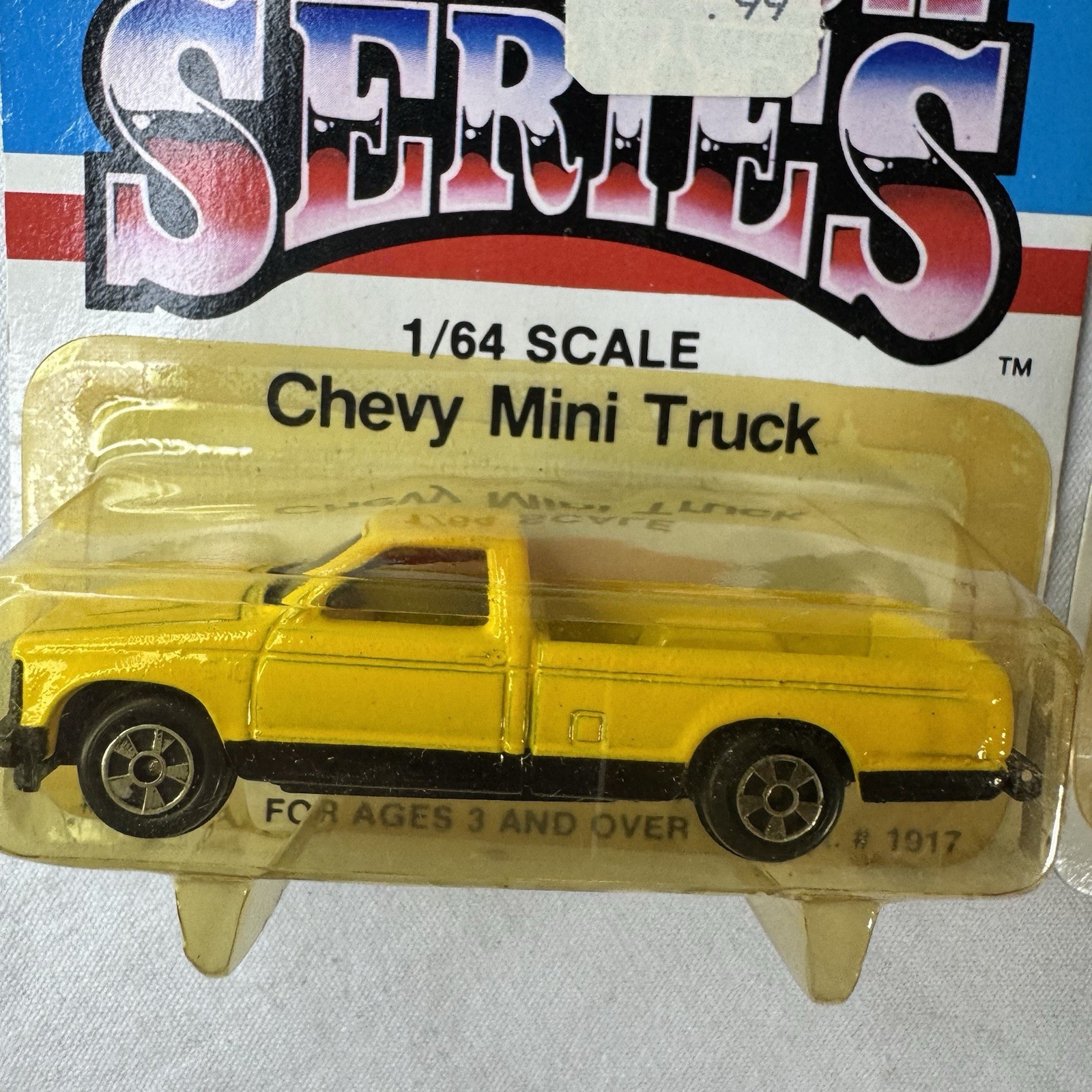 4 VTG 80’s NOS ERTL Replica Series Die Cast Metal 1/64 Mustang Chevy Ford Mazda