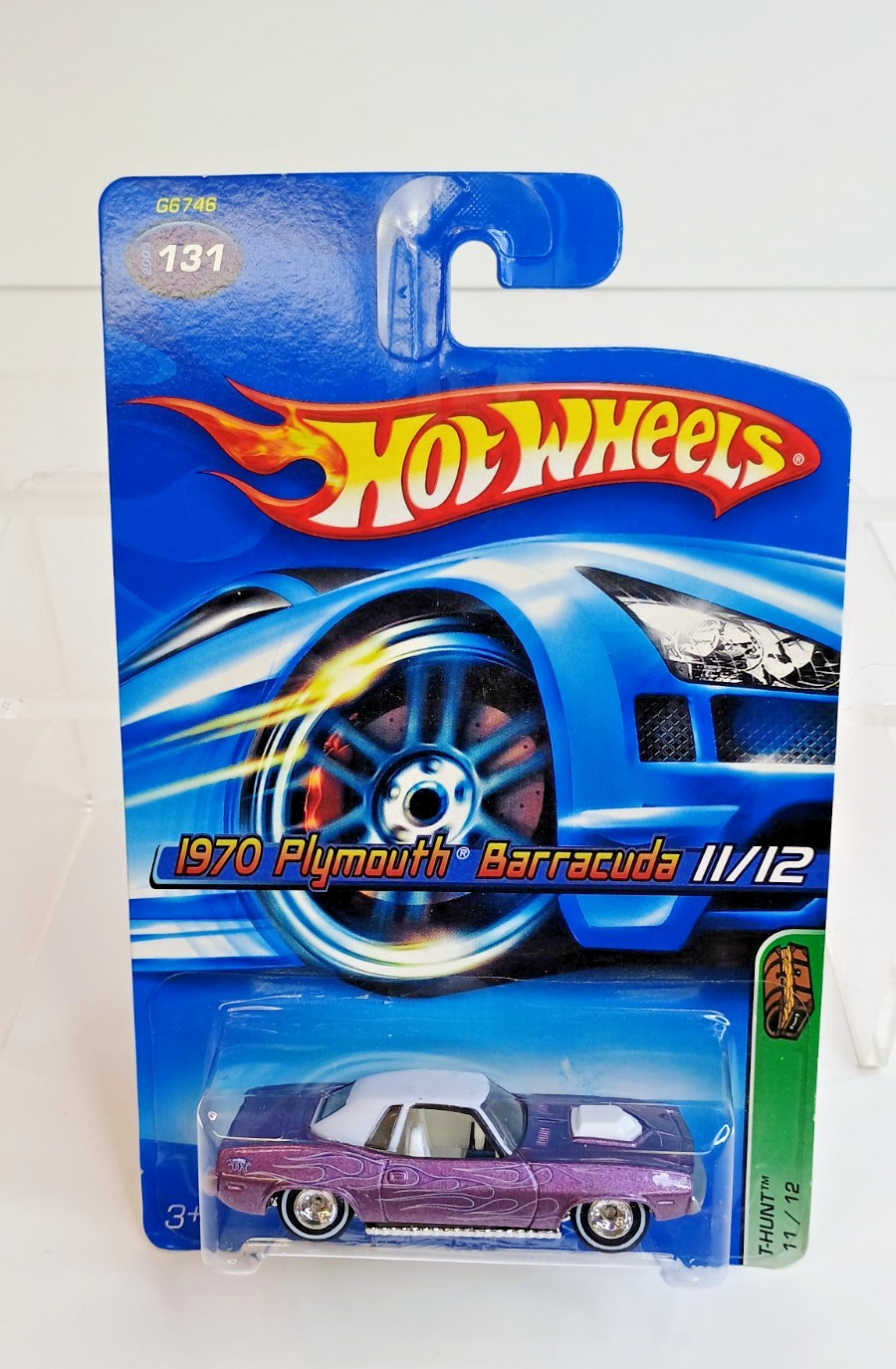 2005 Hot Wheels TREASURE HUNT T-HUNT ~ 1970 Plymouth Barracuda NEW SEALED