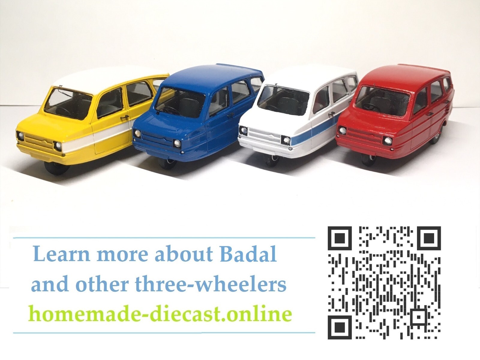 1976 Indian microcar SAIL-Badal, yellow, “Homemade Die-cast”, one of 15