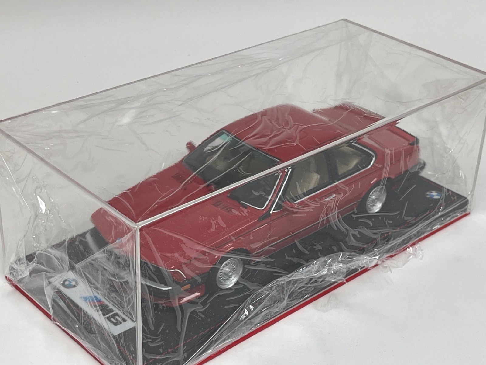1/18 GT Spirit Otto BMW E24 M6 in Henna Red from 1986 OT1018 Customized AB1279