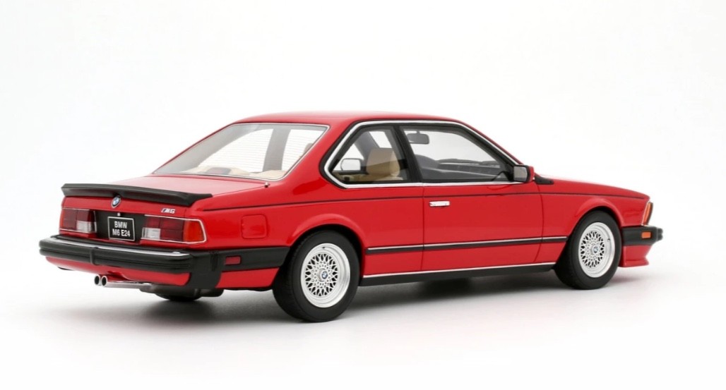 1/18 GT Spirit Otto BMW E24 M6 in Henna Red from 1986 OT1018