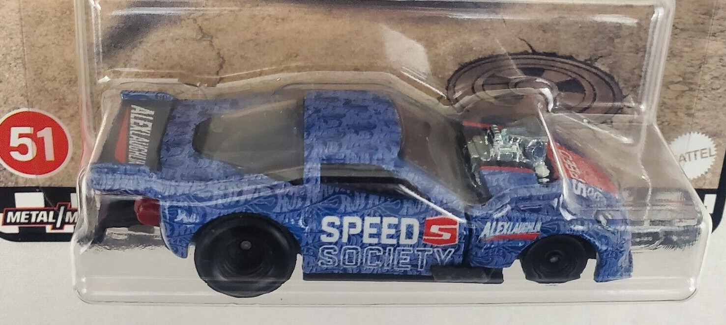 Hot Wheels Boulevard ’12 Corvette Z06 Drag Racer Speed Society Blue NOC