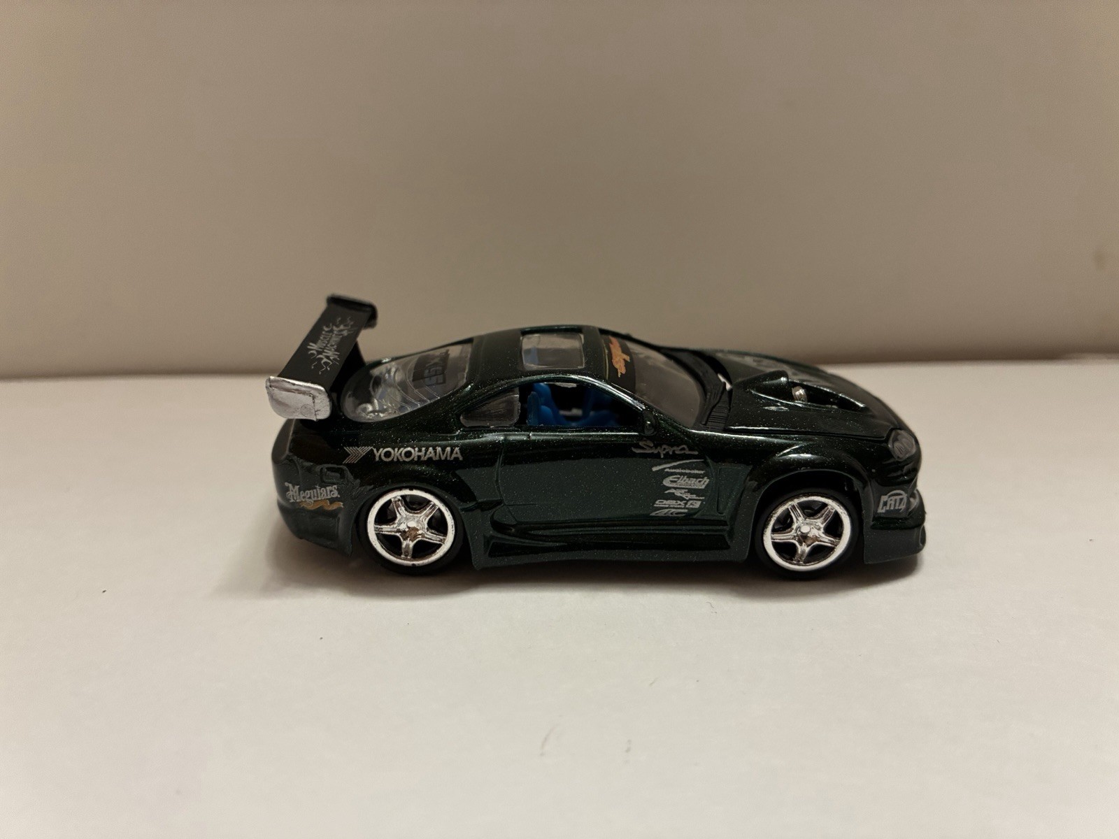 Muscle Machines Toyota Supra Dark Green Metallic Finish