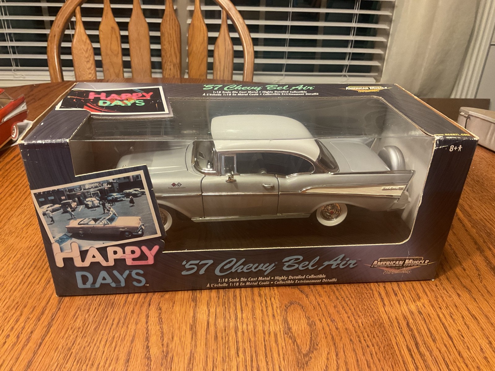 1957 Chevy Bel Air Hardtop HAPPY DAYS American Muscle 1:18