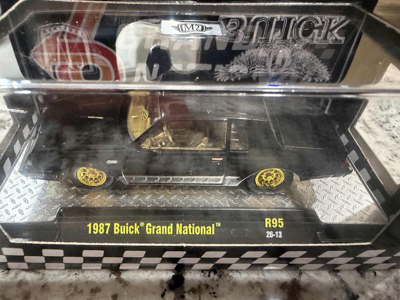M2 1/64 1987 Buick grand national black R95 chase NIB Gold