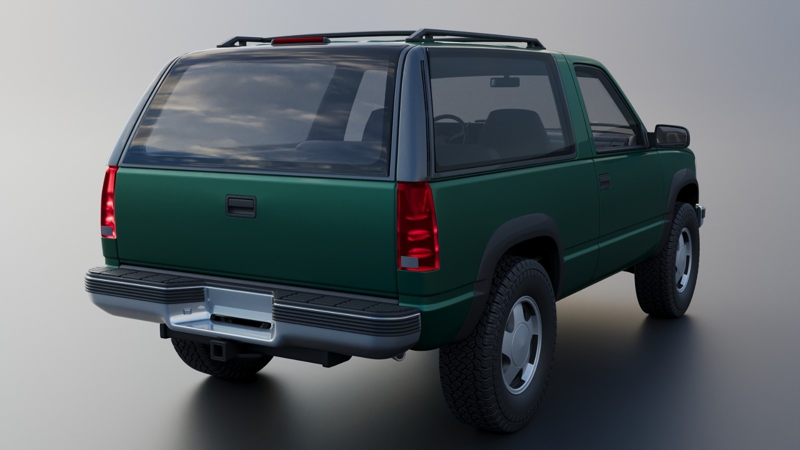 3d printed GMC Yukon 2 Door 1992 model car collectible replica
