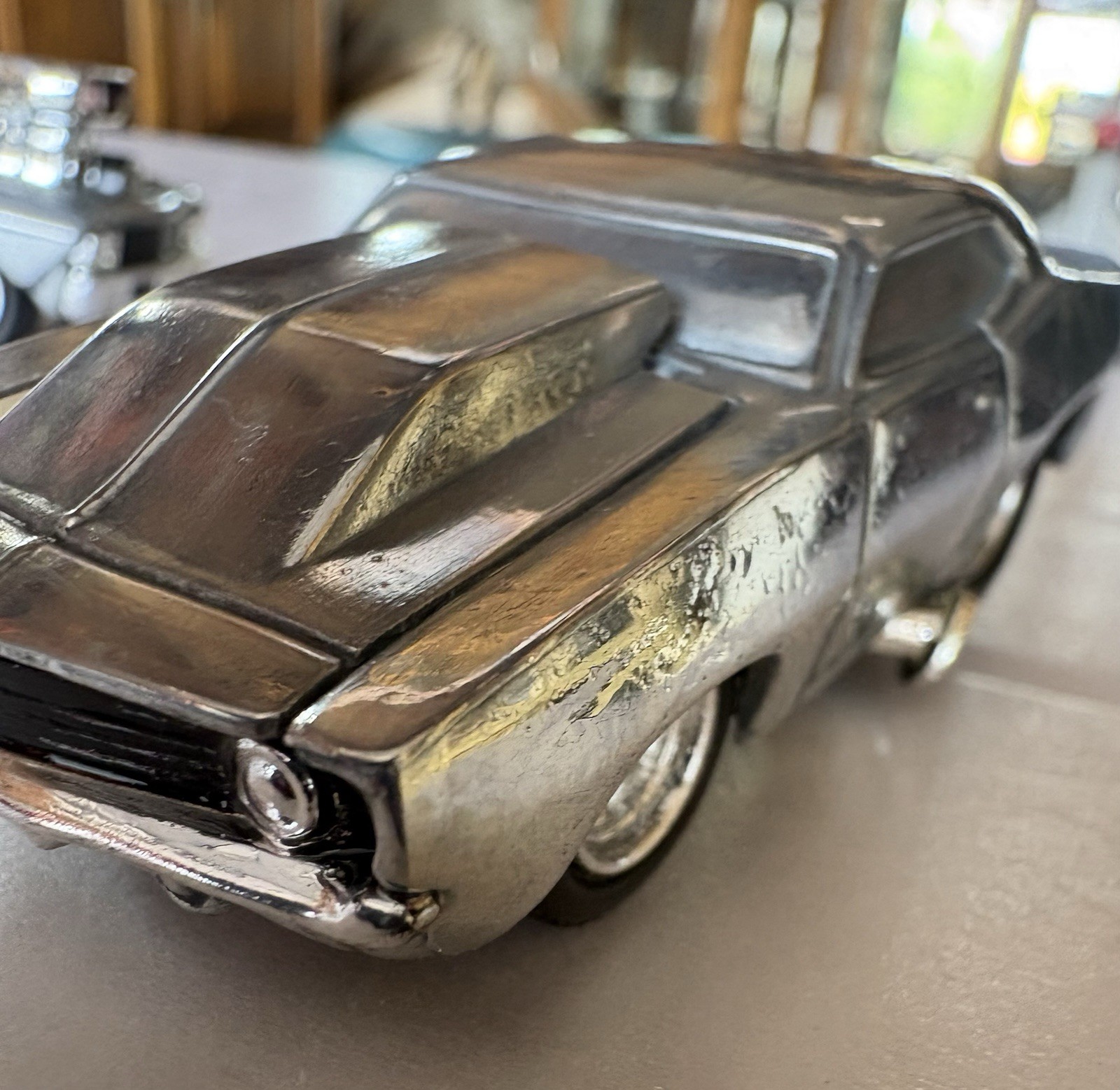 Muscle Machines 1/64 RAW 1969 Camaro SS Custom Hot Rod Rare 2004