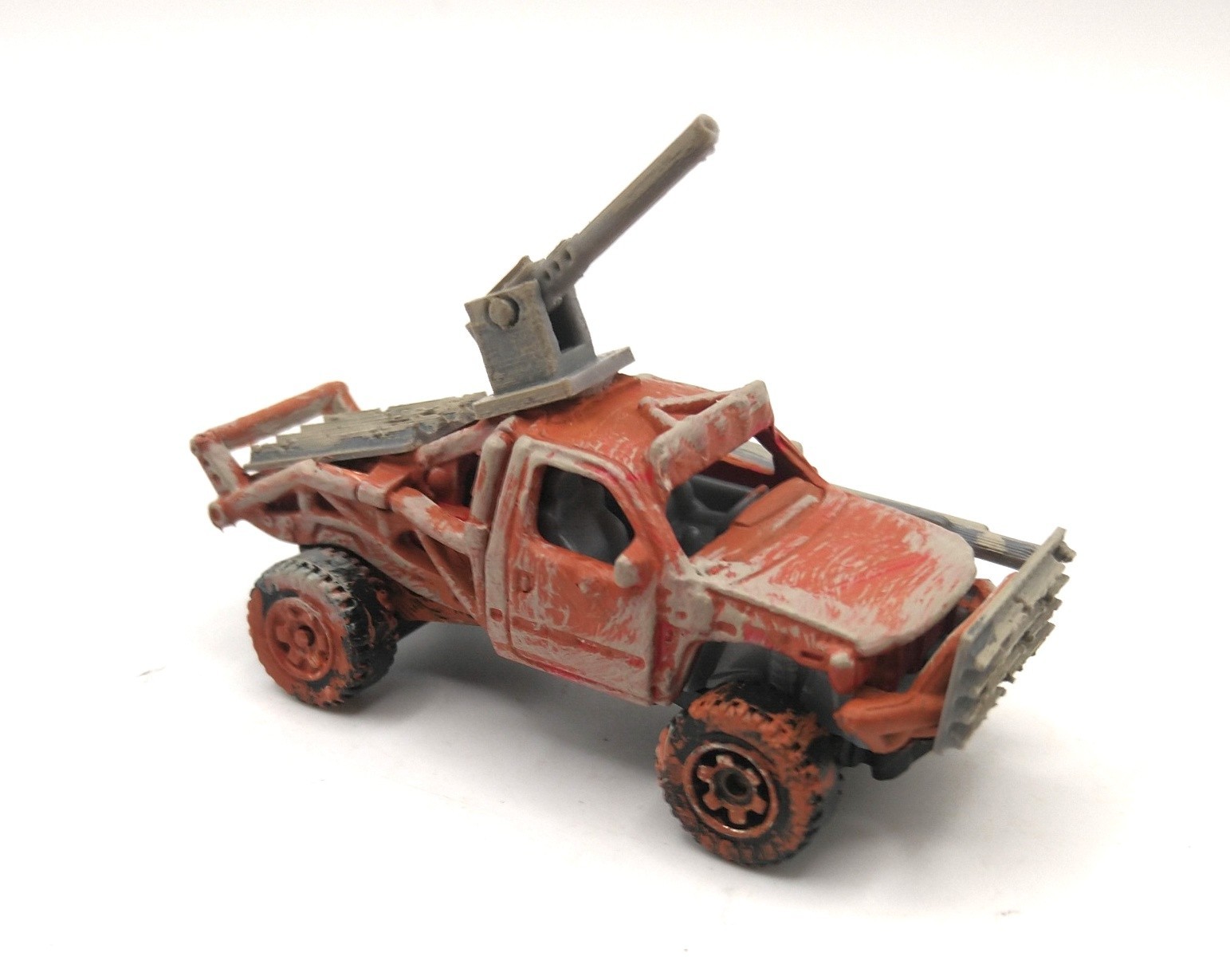 Custom Mad Max Zombie War Wasteland Road Warrior Truck 1/64 Hot Wheels Vehicle