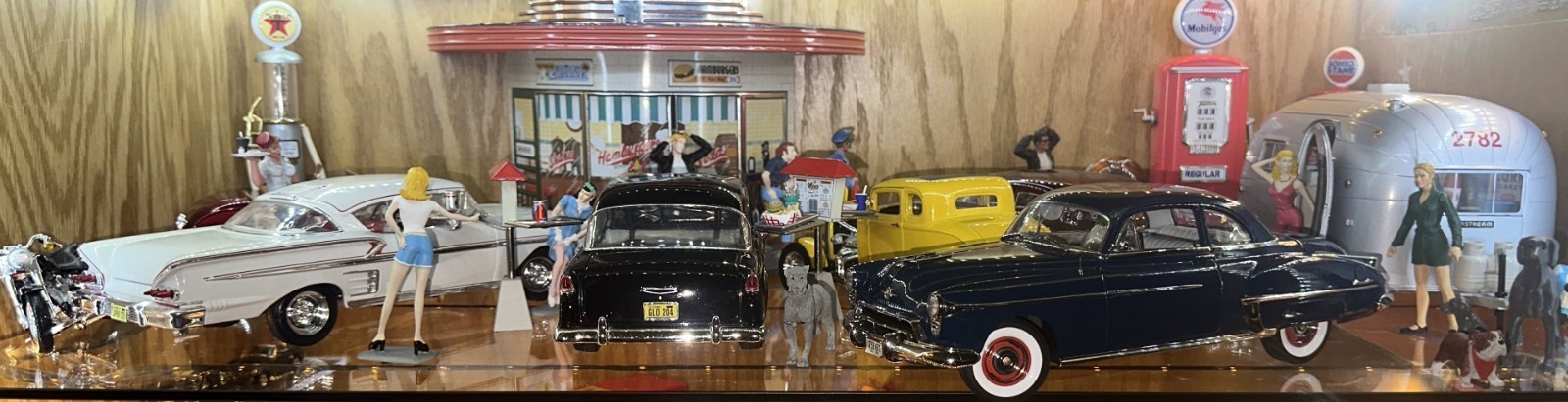ERTL 1/18 1955 Chevrolet Hot Rod Coupe, Black, From American Graffiti Movie