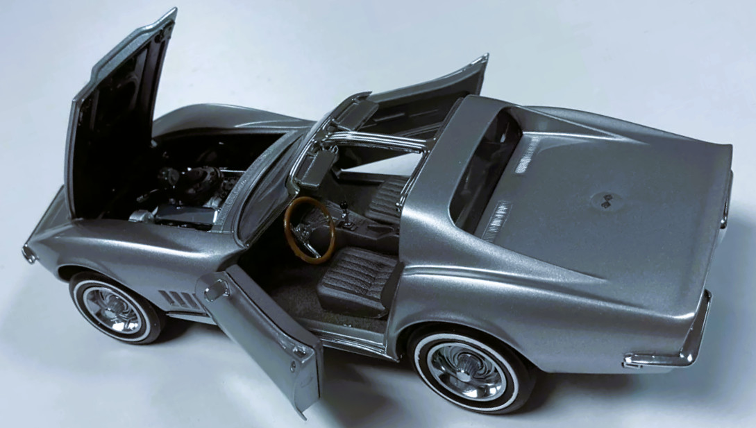 Corvette Chevrolet55Chevy57Stingray18Race12Car1 24Built Metal Body1969Model1963