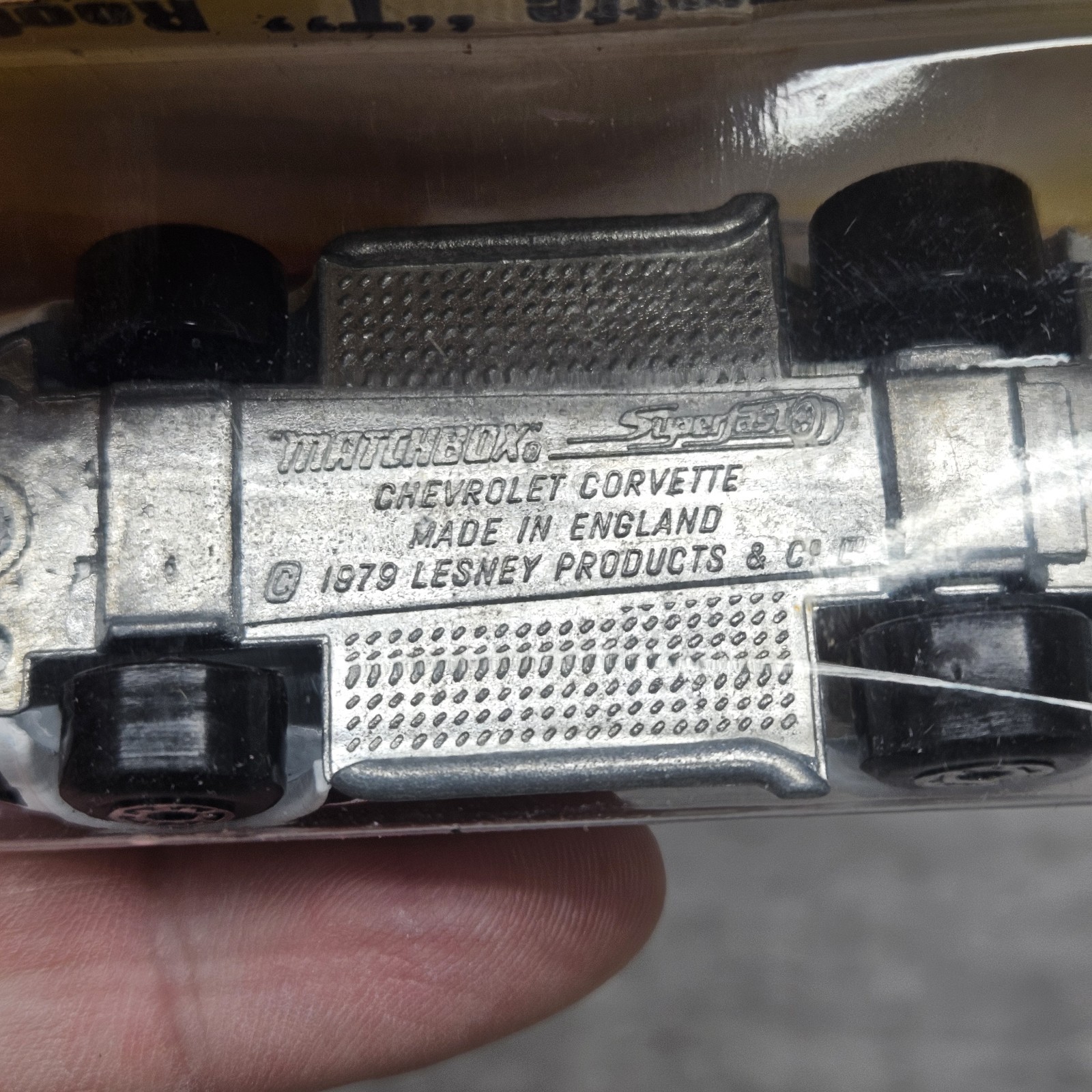 Matchbox Superfast Chevy Corvette Lot (2) White Black 1979 Sealed