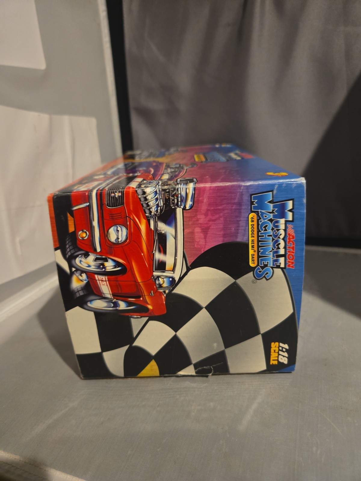 * READ* Muscle Machine Richard Petty #43 STP 1969 Dodge Dart 1:18 Diecast RARE