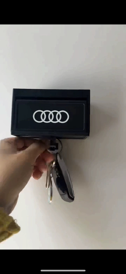 1:64 Diorama Induction Light Garage Model Key Holder Car Key Rack Display Model