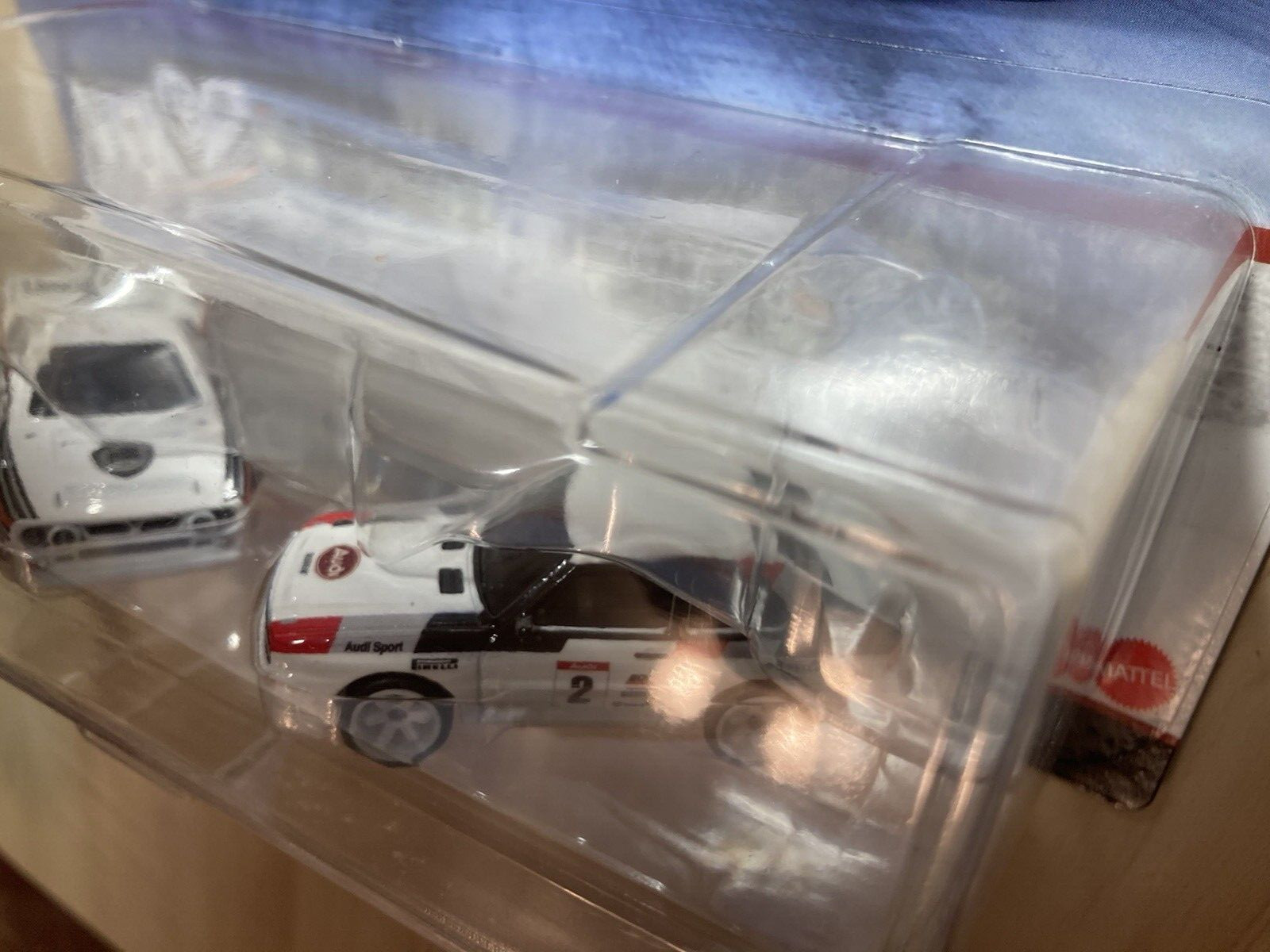 Hot wheels ’84 Audi Sport Quattro and Lancia Rally 037 2 car pack on Real Riders