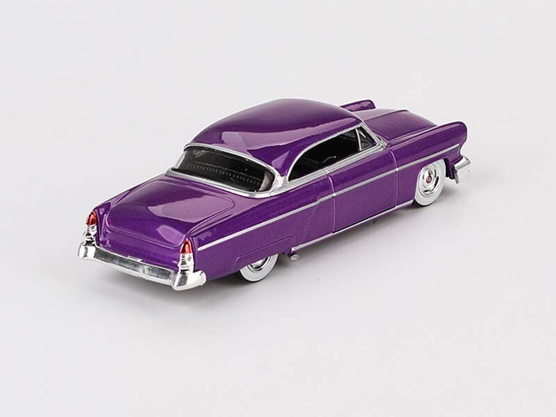 1954 Lincoln Capri Hot Rod – Purple Diecast 1:64 Scale Model – TSM MGT00757