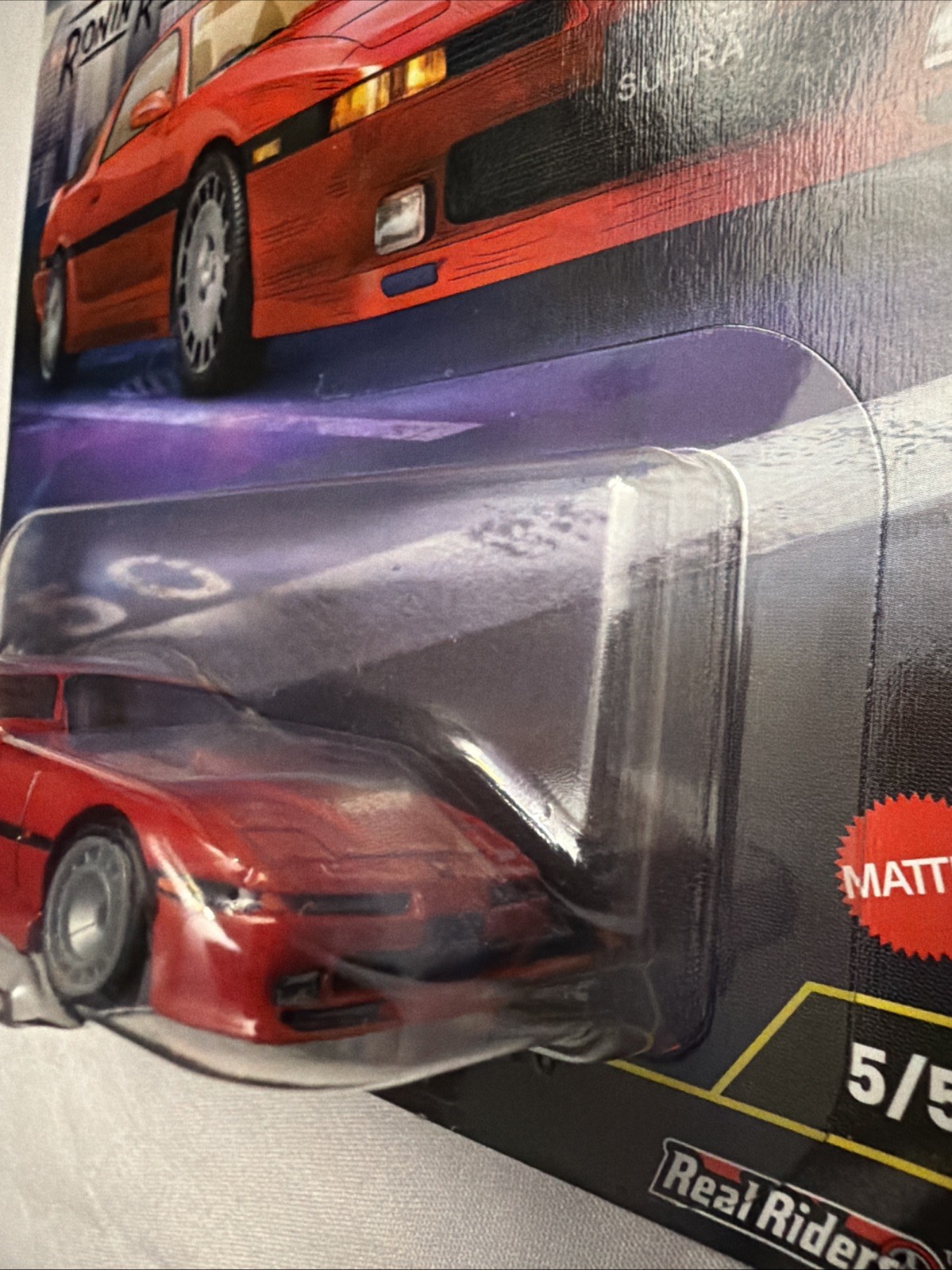 Hot Wheels Premium Ronin Run 2- 1989 Toyota Supra MKIII Red