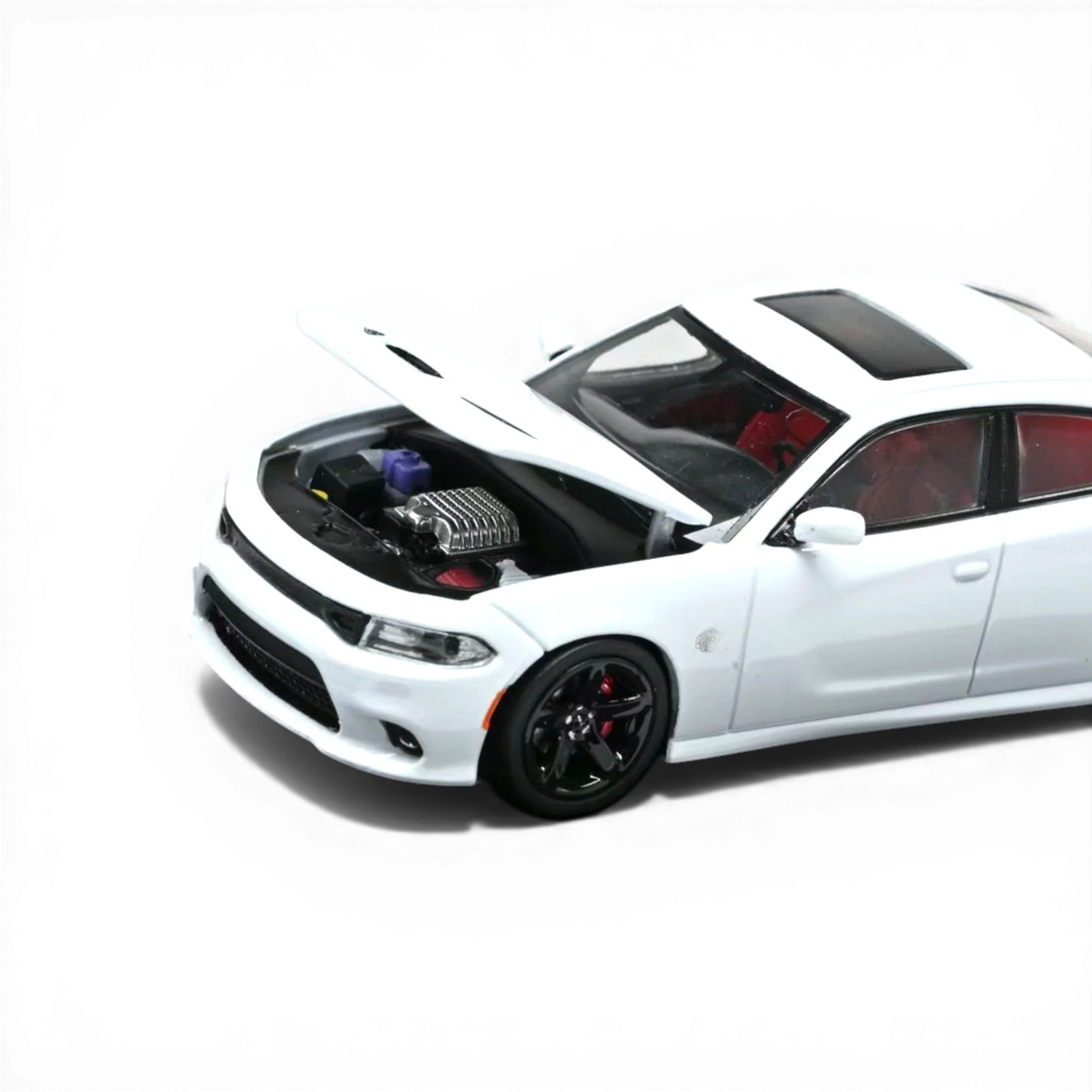 7CM Model Dodge Charger SRT Hellcat – White Knuckle 1:64
