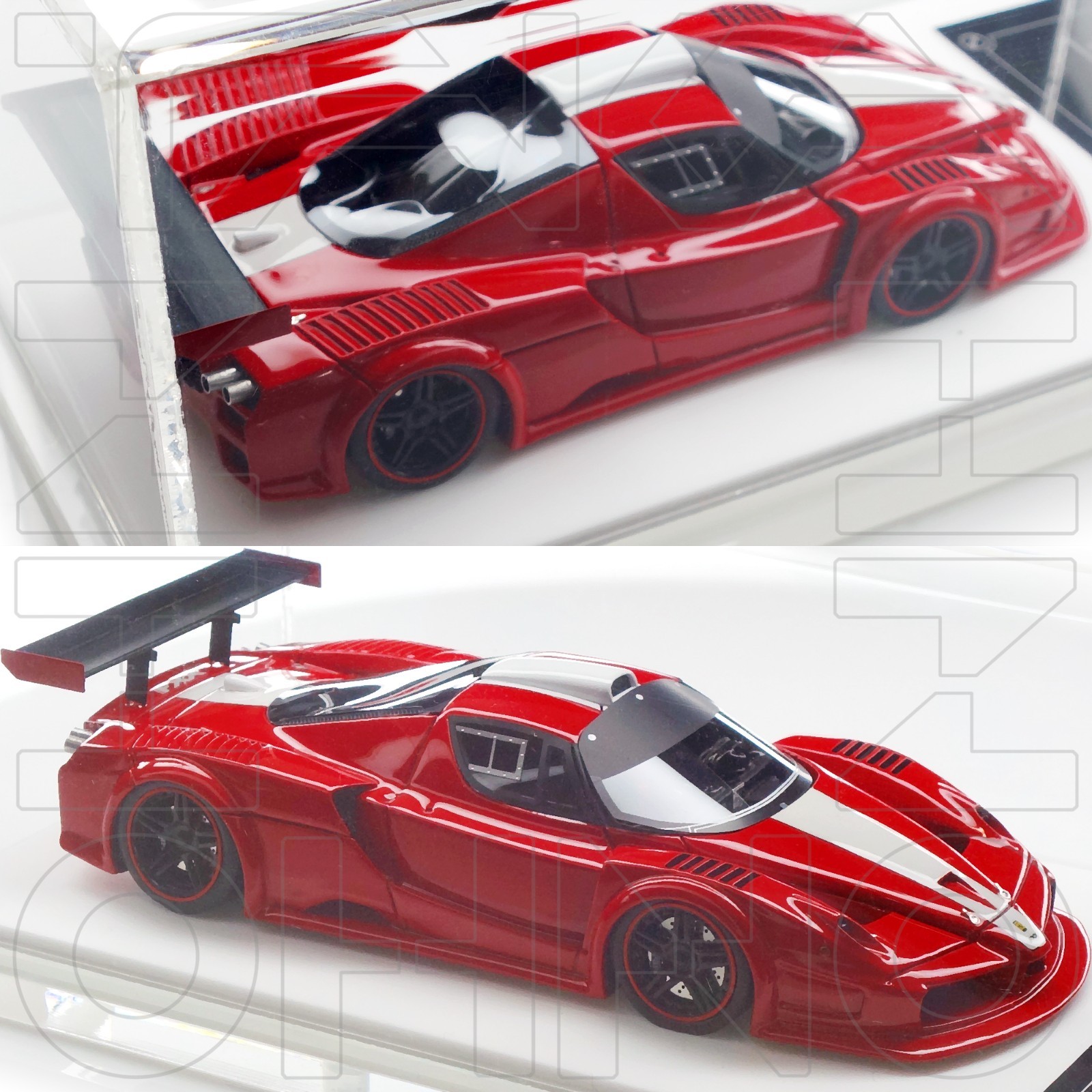 Ferrari FXX GT Concept DAVIS & GIOVANNI 1:43 Rosso Corsa Red enzo limited 200pcs