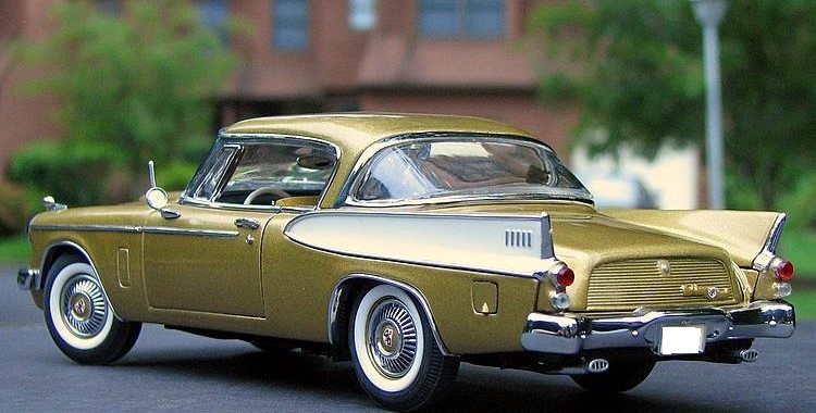 Studebaker Classic Car Custom Built Metal Model Concept 1 Race Vintage24Promo18