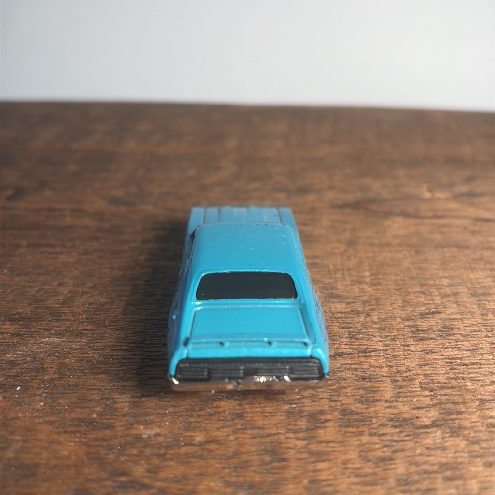 ’73 Ford Falcon XB Hot Wheels 2009 Flames Series Turquoise PR5 Rims 1:64 Loose