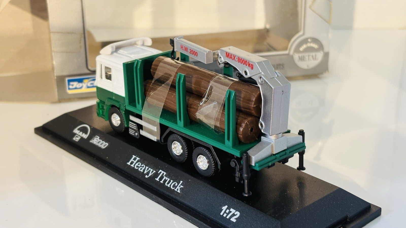 Joy City Automax 1/72 Scale MAN F2000 Heavy Logging Truck – Boxed