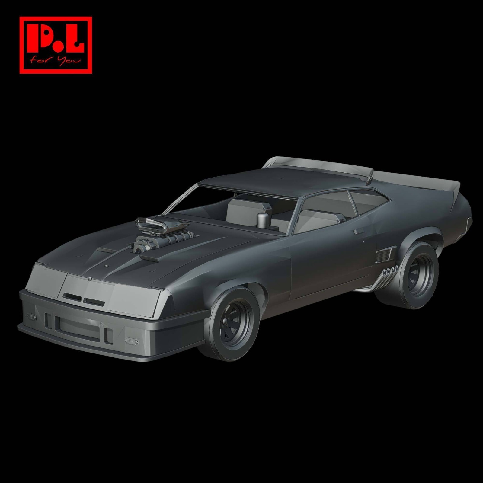 Mad Max Ford Falcon XB Pursuit Special V8 Interceptor 1/87 64 43 32 24 25 18 IXO