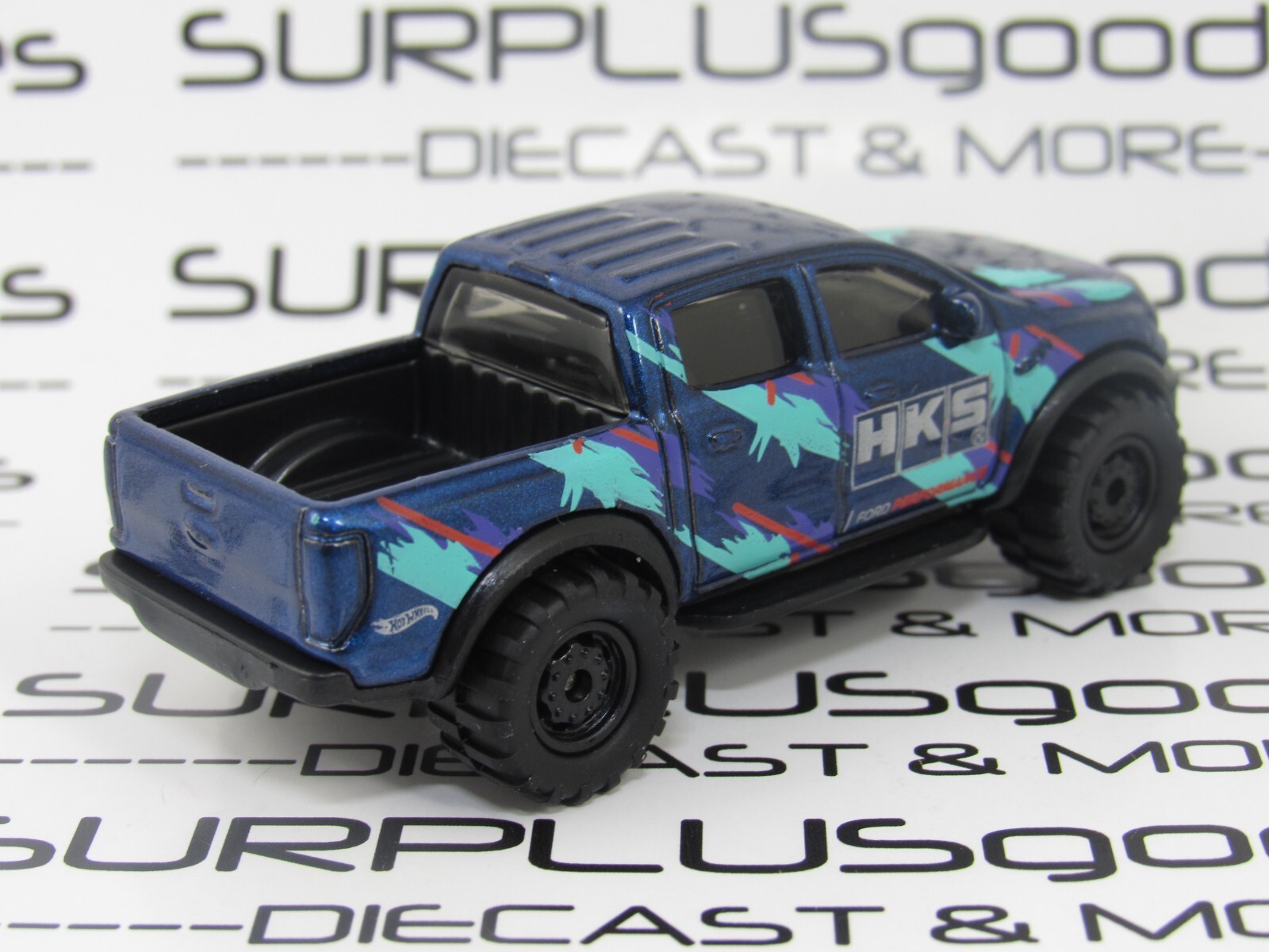 Hot Wheels LOOSE 2019 ’19 FORD RANGER RAPTOR HKS Custom Swap w/Real Riders
